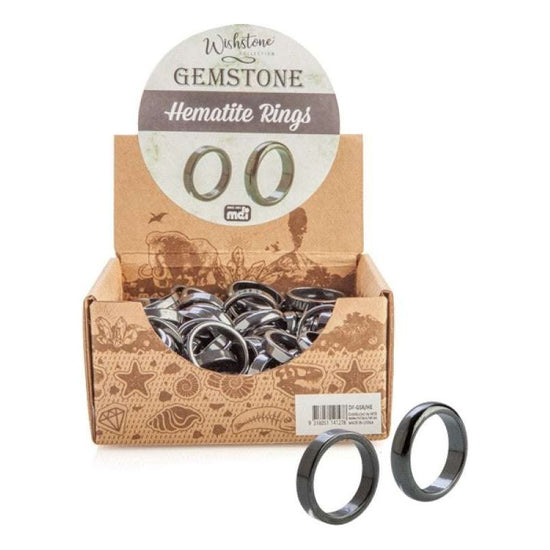 Gemstone Hematite Ring (SENT AT RANDOM) - Magdasmall