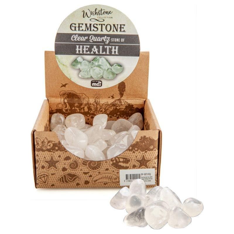 Gemstone Tumbled Clear Quartz (SENT AT RANDOM) - Magdasmall