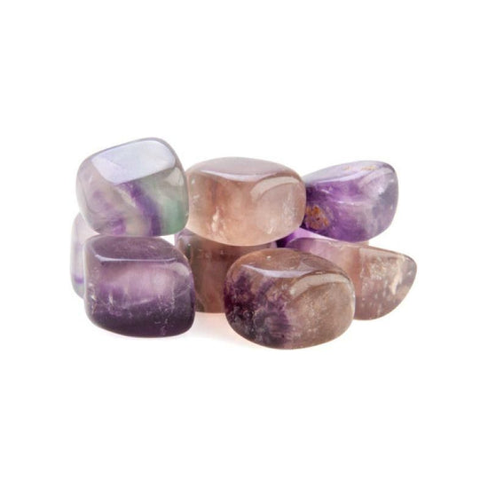 Gemstone Tumbled Rainbow Fluorite (SENT AT RANDOM) - Magdasmall