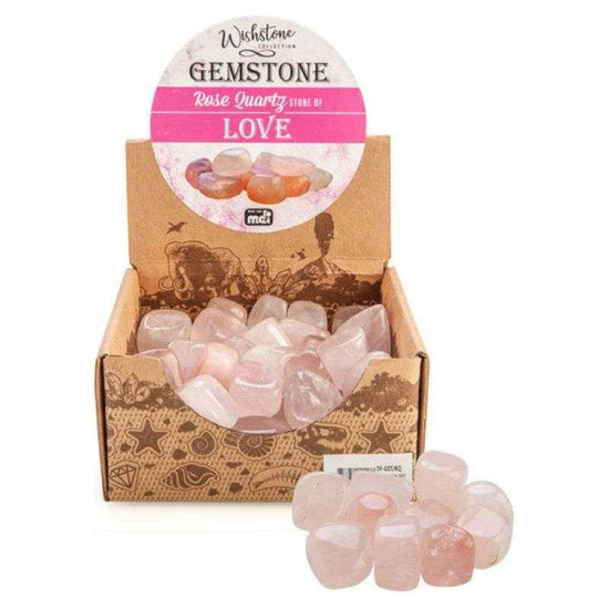 Gemstone Tumbled Rose Quartz (SENT AT RANDOM) - Magdasmall