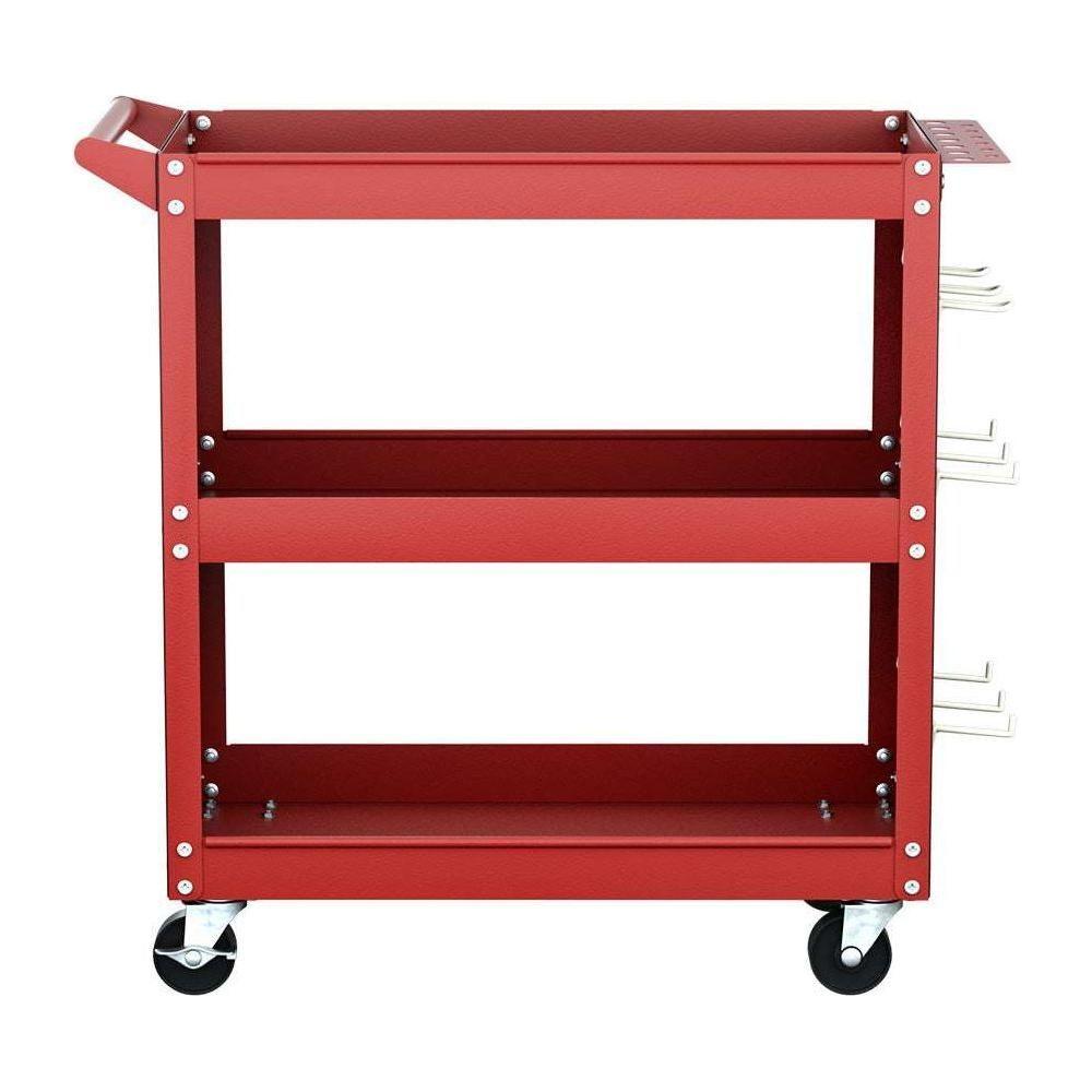 Giantz 3-Tier Tool Cart Trolley Toolbox Workshop Garage Storage Organizer 150kg