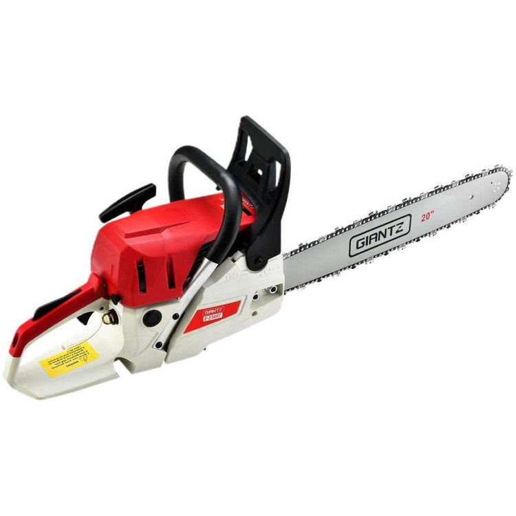 Giantz 62CC Chainsaw Commercial Petrol 20&quot; Bar E-Start 20 Bar Pruning Chain Saw