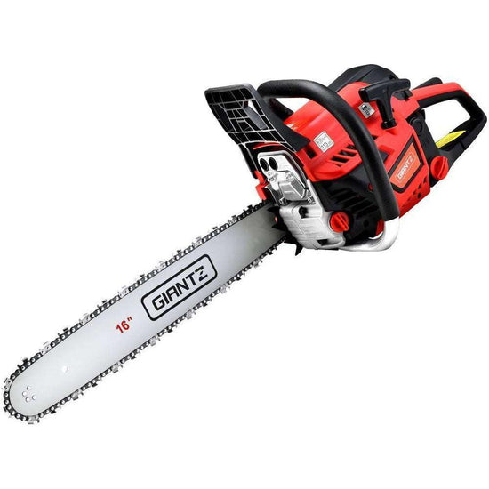 Giantz Petrol Chainsaw Chain Saw E-Start Commercial 45cc 16&