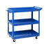 Giantz Tool Cart 3 Tier Parts Steel Trolley Mechanic Storage Organizer Blue - Magdasmall