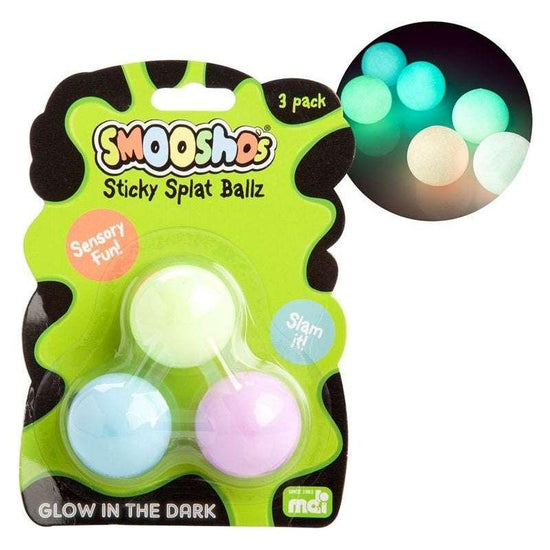 Glow In The Dark Sticky Splat Ball