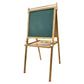 GOMINIMO Bamboo Kids Dual-Sided Art Easel with Painting and Drawing Accessories