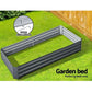 Greenfingers Garden Bed 180x90cm Planter Box Raised Container Galvanised Steel