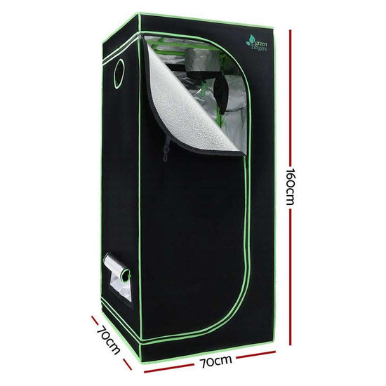 Greenfingers Grow Tent Kits 1680D Oxford 0.7MX0.7MX1.6M Hydroponics Grow System