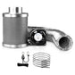 Greenfingers Hydroponics Grow Tent Ventilation Kit Vent Fan Carbon Filter Duct Ducting 4 inch