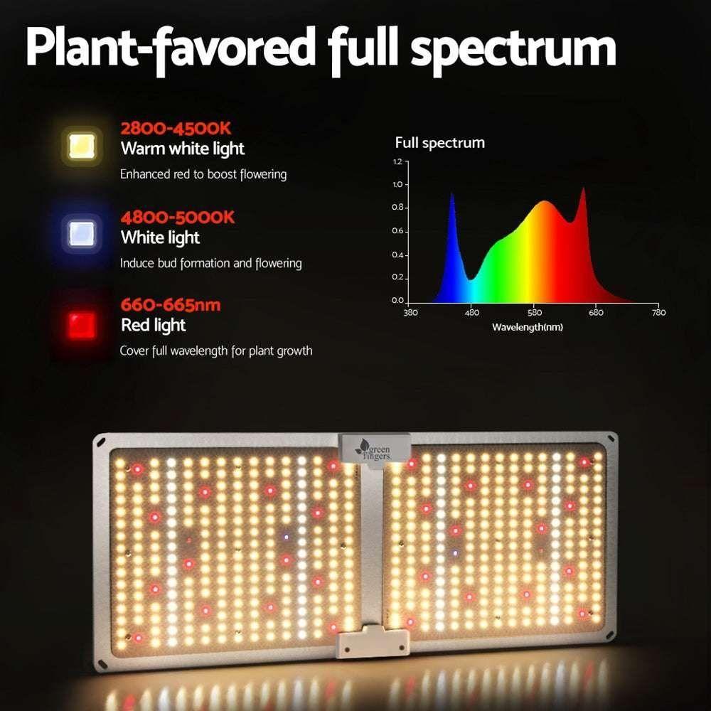 Greenfingers Max 2200W LED Grow Light Full Spectrum Indoor Veg Flower All Stage - Magdasmall