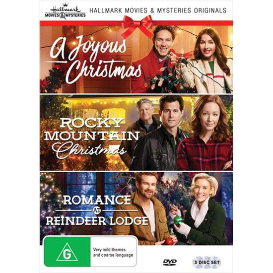 Hallmark Christmas Collection 2 - A Joyous Christmas / Romance at Reindeer Lodge / Rocky Mountain Ch DVD