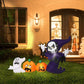 Halloween Inflatables LED Lights Blow Up Party Outdoor Yard Decorations