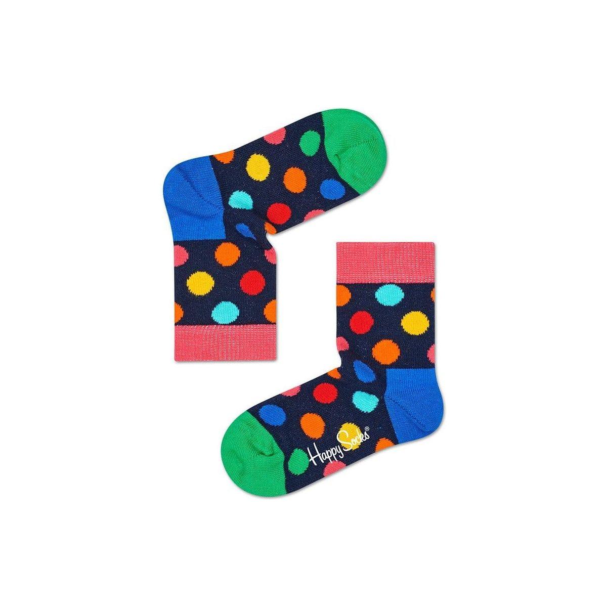 Happy Socks Kids Big Dot Sock Size 2-3Yrs-1826048945873358848