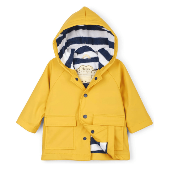 HATLEY Baby Raincoat | Yellow Size 9-12 Months-1826048948335415296