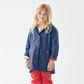 HATLEY Splash Rain Jacket | Navy & Red Size 3-1826048954324881411