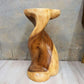 Heart-Shape Twisted Stool Raintree Wood Side Table/Corner Table/Bar stool