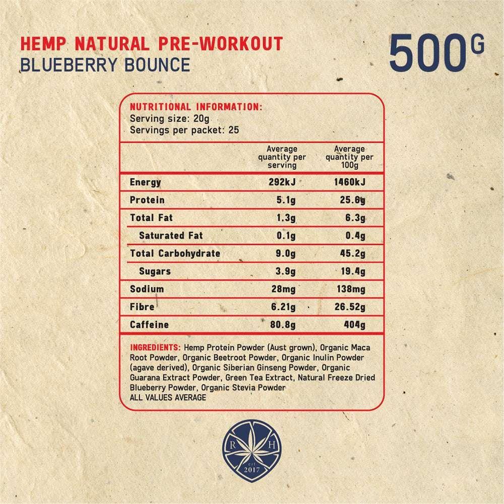 HEMP - PRE WORKOUT - Magdasmall