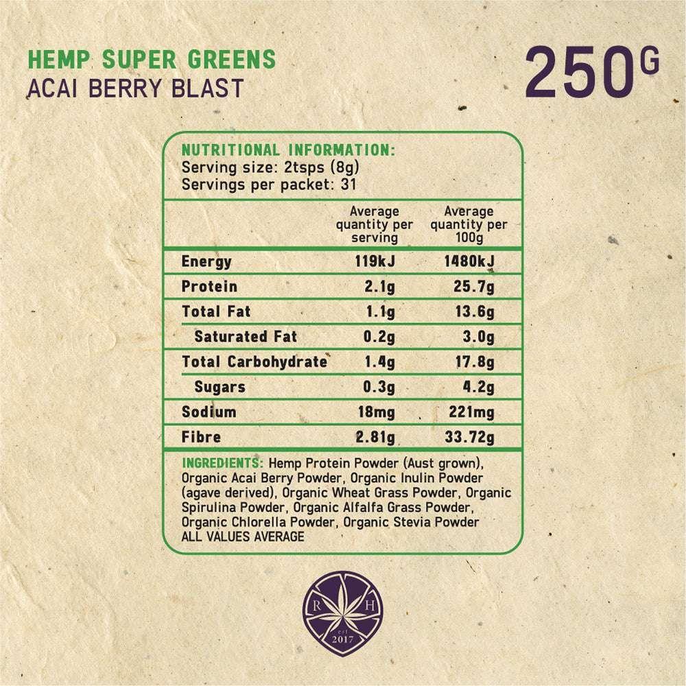 HEMP - SUPER GREENS - Magdasmall