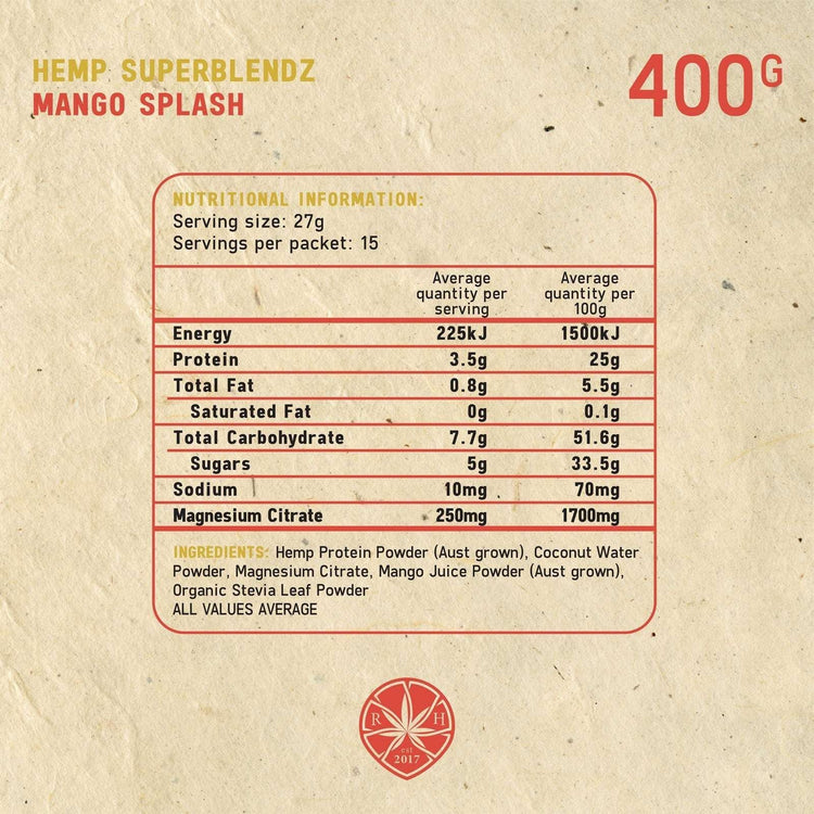 Hemp Superblendz Superfood 500g - Magdasmall