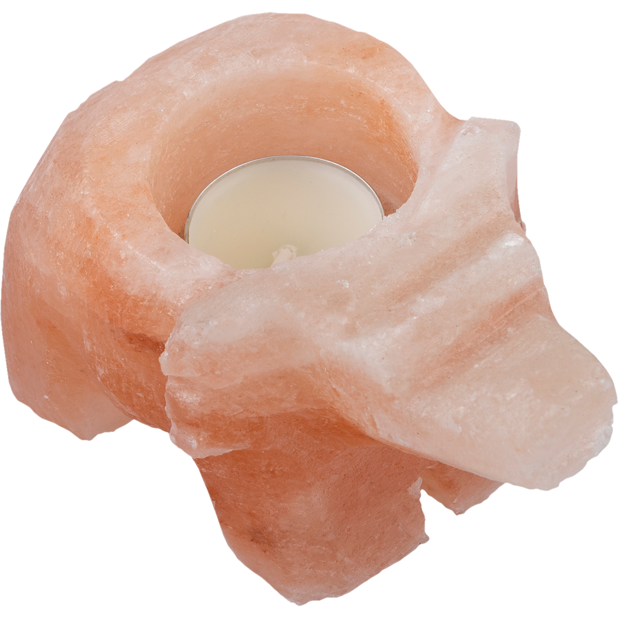 Himalayan Salt Tealight ELEPHANT - Individual Tealight candle included - Magdasmall