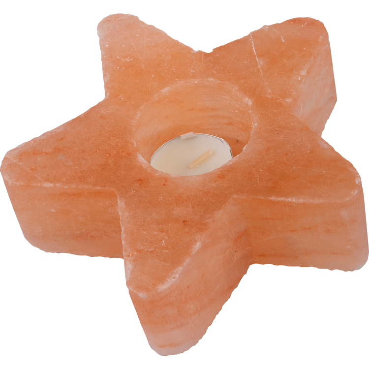 Himalayan Salt Tealight Holder STAR - Magdasmall