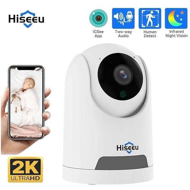 Hiseeu FH2C 2MP WiFi Wireless Security Camera for Home/Baby/Pet 2-way Audio & Motion Detection - Magdasmall