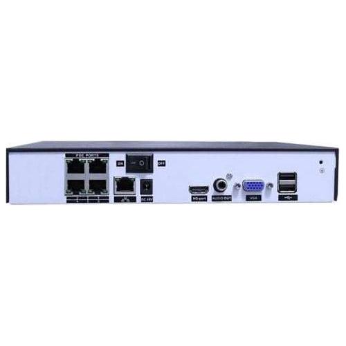 Hiseeu H5NVR-P4 4CH 1080P PoE Recorder