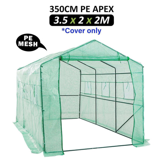 Home Ready Apex 350m Garden Greenhouse Shed PE Cover Only