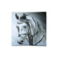 Horse Portrait Square Cushion Cover - Magdasmall