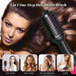 Hot Air One-Step Hair Dryer Negative Ion Anti-Frizz Blowout for Drying,Straightening, Curling and Volumizer (AU Plug)