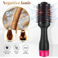 Hot Air One-Step Hair Dryer Negative Ion Anti-Frizz Blowout for Drying,Straightening, Curling and Volumizer (AU Plug)