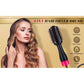 Hot Air One-Step Hair Dryer Negative Ion Anti-Frizz Blowout for Drying,Straightening, Curling and Volumizer (AU Plug)