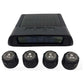 HRIDZ 1050 Solar Wireless TPMS Car Tire Tyre Pressure Monitor Monitoring System 4 Sensors