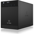ICY BOX SINGLE enclosure for 4x HDD/SSD with USB 3.1 (Gen 2) Type-C interface and fan