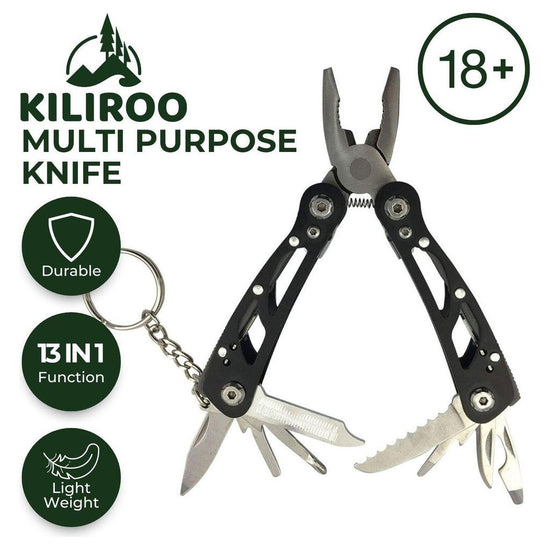 KILIROO Multi Purpose Knife - Black