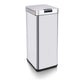 MIRAKLASS Sensor Bin 50L Narrow Silver Square