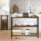 VASAGLE Kitchen Shelf with Large Worktop