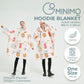 GOMINIMO Hoodie Blanket (Adult Breakfast)