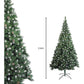 Festiss 2.4m Christmas Tree With White Snow