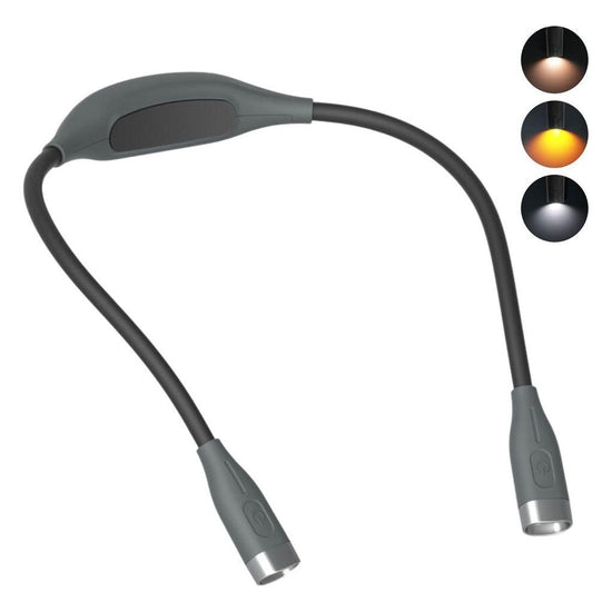 GOMINIMO LED Neck Reading Light Grey