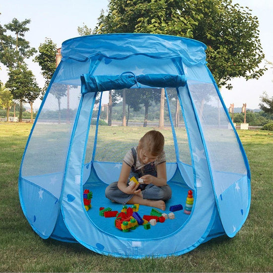 GOMINIMO Kids Tunnel Tent (Blue)