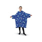 GOMINIMO Hoodie Blanket (Kids Dinosaur Dark blue)