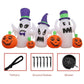 Festiss 2.7m Ghosts and Pumpkins Halloween Inflatable with LED