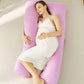 GOMINIMO Pregnancy/Maternity/Nursing Pillow with Pillowcase (Purple) GO-PP-102-BL