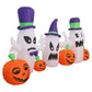 Festiss 2.7m Ghosts and Pumpkins Halloween Inflatable with LED