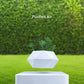 GOMINIMO Magnetic Levitating Plant Pot White