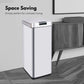 MIRAKLASS Sensor Bin 50L Narrow Silver Square