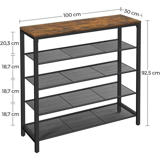 VASAGLE 5 Tier Shoe Rack