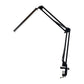 GOMINIMO LED Swing Arm Desk Lamp with Clamp (Black)