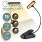 GOMINIMO LED Clip Book Light 15 LED